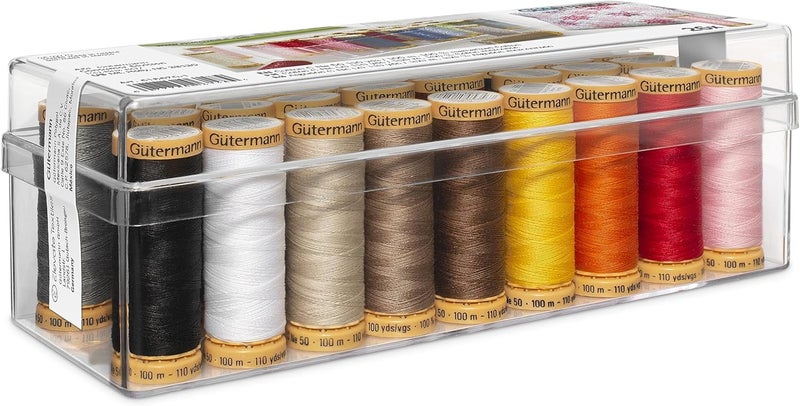 Gtermann Gutermann Spool Box 26 Cotton Thread Set, Assorted Colors (6818670) - Image 1